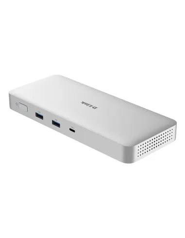 D-Link DUF-901 E base para portátil y replicador de puertos Alámbrico USB4 Gris