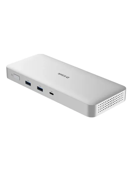 D-Link DUF-901 E base para portátil y replicador de puertos Alámbrico USB4 Gris