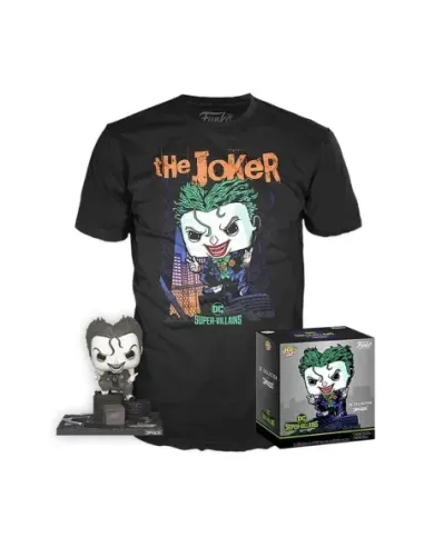 Funko pop dc comics dc jim lee joker + camiseta talla xl