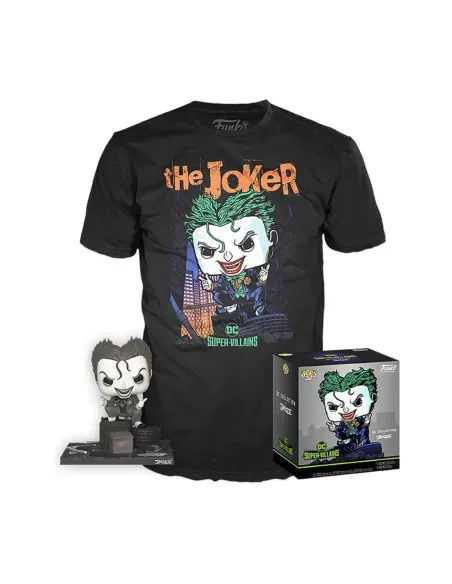 Funko pop dc comics dc jim lee joker + camiseta talla xl