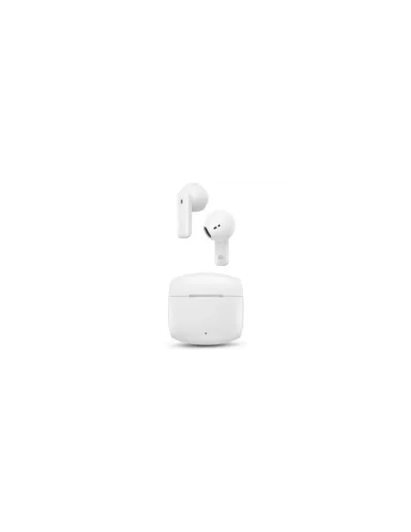 Auriculares Bluetooth SPC Ether 3 Buds con estuche de carga/ Autonomía 8h/ Blancos