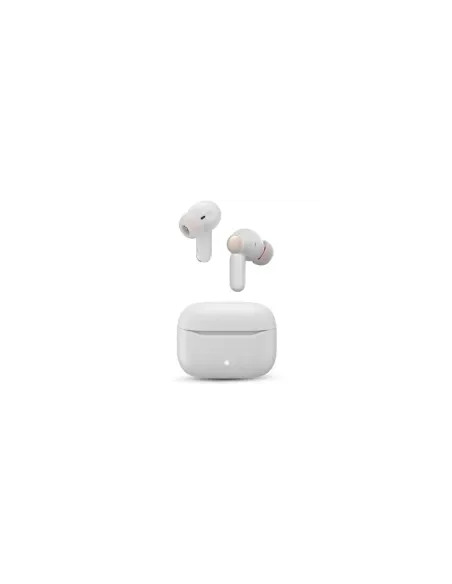 Auriculares Bluetooth SPC Ether 3 Pro con estuche de carga/ Autonomía 8h/ Blanco