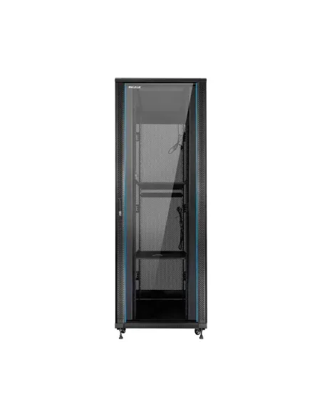 Armario rack de suelo 19 pulgadas phasak pro 47u negro 800x1000 montado pho 8147