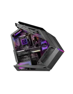 Mars Gaming MC-TITAN, Caja Gaming RGB XXL ATX, Doble Tira LED e Iluminación Frontal ARGB, Hub Iluminación + Mando a Distancia, 2