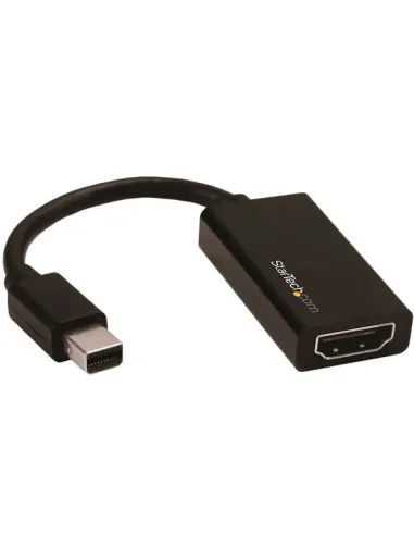 StarTech.com Adaptador Mini DisplayPort a HDMI - Conversor de Vídeo Activo mDP 1.4 a HDMI 2.0 - 4K 60Hz - Mini DP o Thunderbolt