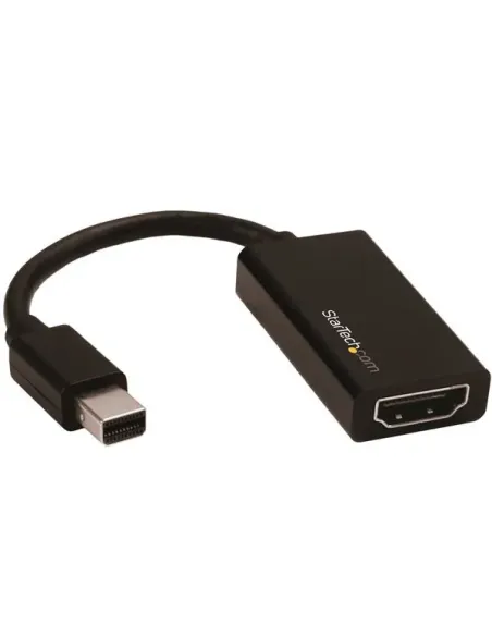 StarTech.com Adaptador Mini DisplayPort a HDMI - Conversor de Vídeo Activo mDP 1.4 a HDMI 2.0 - 4K 60Hz - Mini DP o Thunderbolt