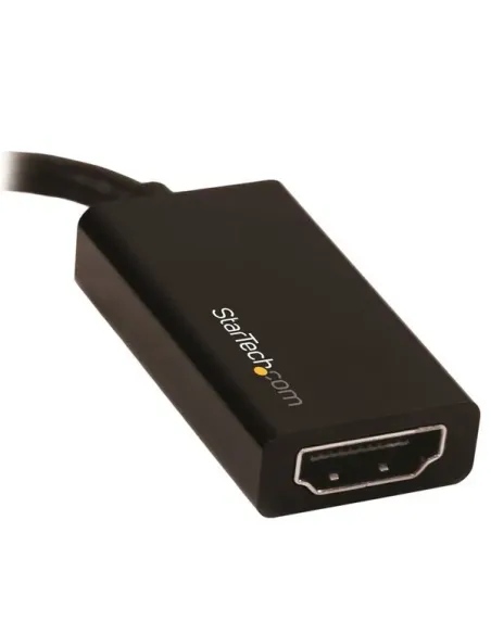 StarTech.com Adaptador Mini DisplayPort a HDMI - Conversor de Vídeo Activo mDP 1.4 a HDMI 2.0 - 4K 60Hz - Mini DP o Thunderbolt