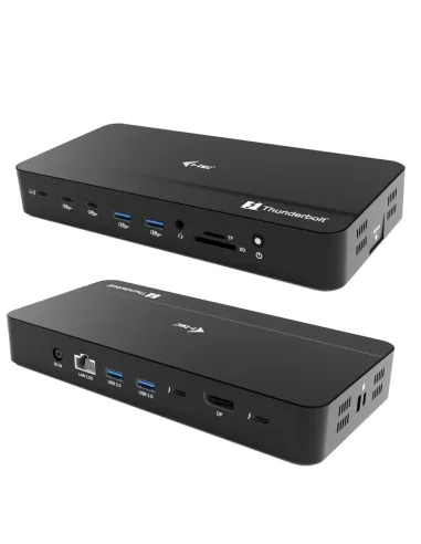 i-tec Thunderbolt 5 Triple Display Docking Station, M.2 slot, 6x USB, 2.5GLAN + Power Delivery 140W