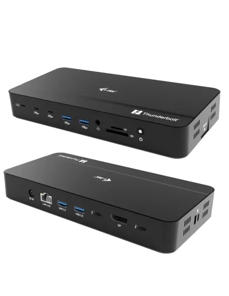 i-tec Thunderbolt 5 Triple Display Docking Station, M.2 slot, 6x USB, 2.5GLAN + Power Delivery 140W