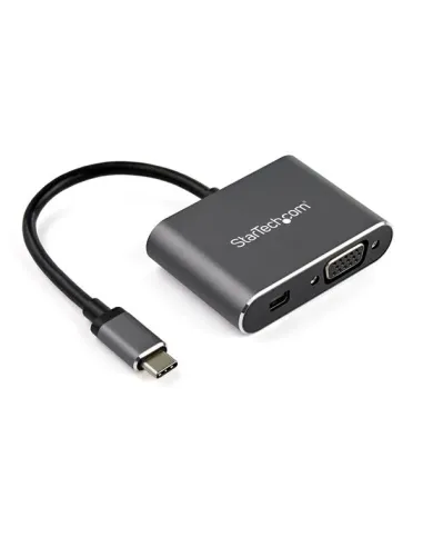 StarTech.com Adaptador USB-C a Mini DisplayPort y VGA - Conversor de Vídeo USB Tipo C - 4K 60Hz - HDR