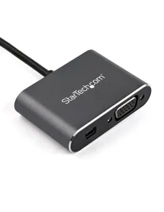 StarTech.com Adaptador USB-C a Mini DisplayPort y VGA - Conversor de Vídeo USB Tipo C - 4K 60Hz - HDR 2