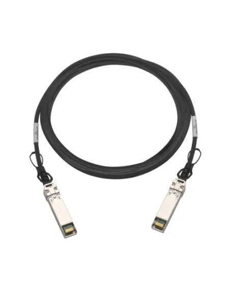QNAP CAB-DAC50M-SFPP Cable de fibra óptica e InfiniBand 5 m SFP+ DAC Negro