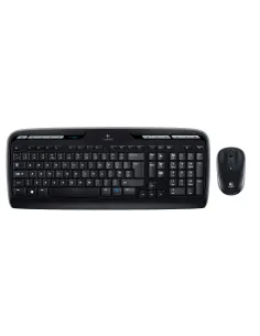 Logitech MK330 teclado Ratón incluido Oficina USB QWERTY Internacional de EE.UU. Negro