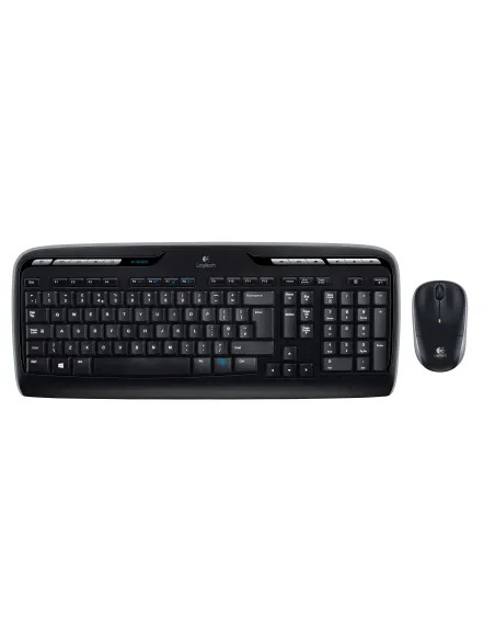 Logitech MK330 teclado Ratón incluido Oficina USB QWERTY Internacional de EE.UU. Negro