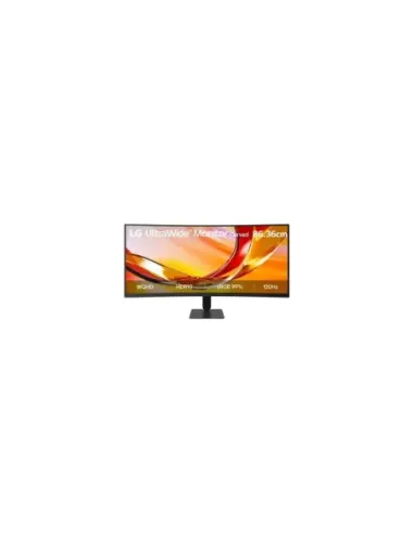 Monitor Profesional Ultrapanorámico Curvo LG 34U601B-B 34"/ WQHD/ Negro