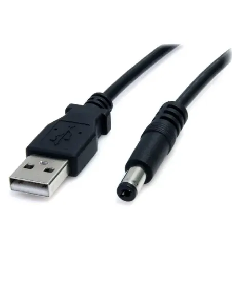 StarTech.com Cable de 91cm de alimentación USB A a M de Tipo Barril de 5,5mm