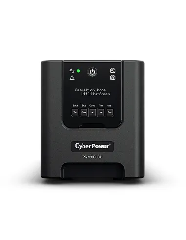 CyberPower PR750ELCD sistema de alimentación ininterrumpida (UPS) Línea interactiva 0,75 kVA 675 W 6 salidas AC