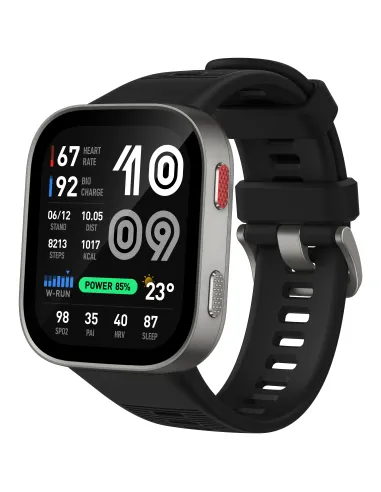 Amazfit Bip Max 5,26 cm (2.07") AMOLED Digital 432 x 514 Pixeles Pantalla táctil Plata Wifi GPS (satélite)
