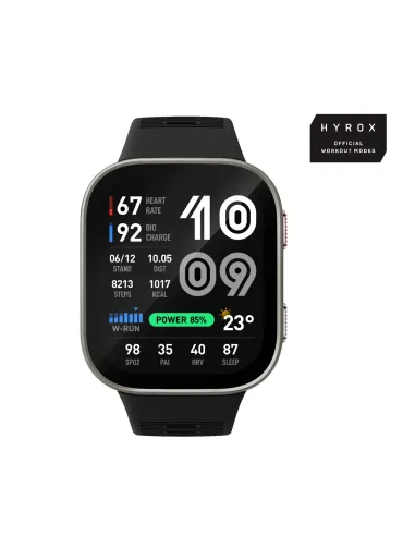 Amazfit Bip Max 5,26 cm (2.07") AMOLED Digital 432 x 514 Pixeles Pantalla táctil Plata Wifi GPS (satélite)