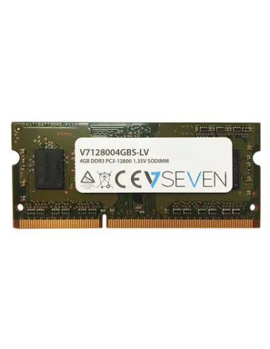 V7 4GB DDR3 PC3-12800 - 1600mhz SO DIMM Notebook módulo de memoria - V7128004GBS-LV