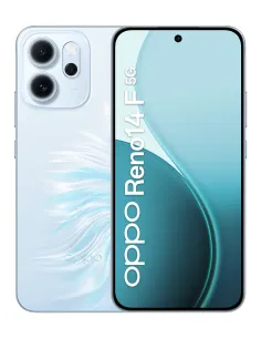 OPPO 14 F 5G Reno14 F 5G 16,7 cm (6.57") SIM doble Android 15 USB Tipo C 8 GB 256 GB 6000 mAh Azul