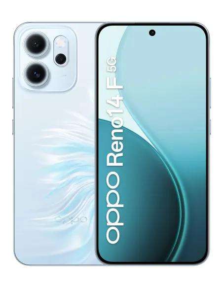OPPO 14 F 5G Reno14 F 5G 16,7 cm (6.57") SIM doble Android 15 USB Tipo C 8 GB 256 GB 6000 mAh Azul