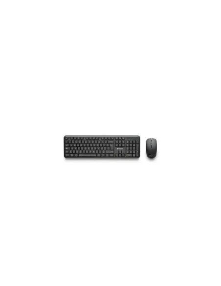 NGS SERENITY KIT (QUERTY, ES) teclado Ratón incluido Universal RF inalámbrico QWERTY Español Negro