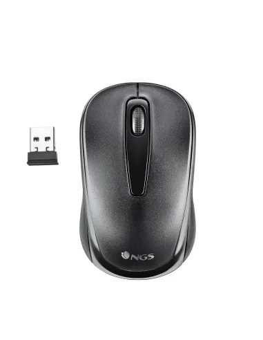 NGS EASY GAMMA ratón Oficina Ambidextro RF inalámbrico Óptico 1200 DPI