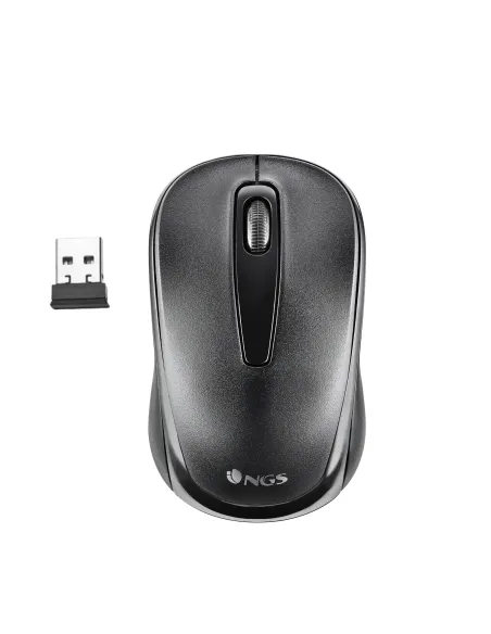 NGS EASY GAMMA ratón Oficina Ambidextro RF inalámbrico Óptico 1200 DPI