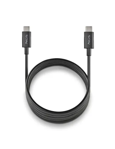 NGS ZYRO 60W-1 cable USB USB 2.0 1 m USB C 0,48 Gbit s Negro