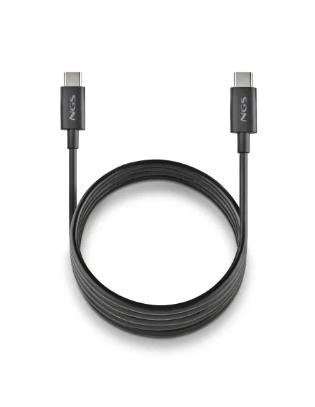 NGS ZYRO 60W-1 cable USB USB 2.0 1 m USB C 0,48 Gbit s Negro