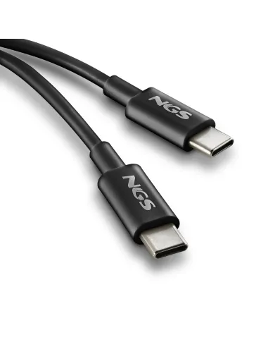 NGS ZYRO 60W-1 cable USB USB 2.0 1 m USB C 0,48 Gbit s Negro