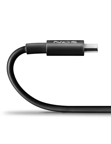 NGS ZYRO 60W-1 cable USB USB 2.0 1 m USB C 0,48 Gbit s Negro