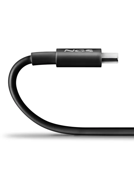 NGS ZYRO 60W-1 cable USB USB 2.0 1 m USB C 0,48 Gbit s Negro