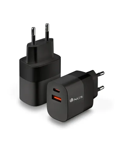 NGS BUD 33W Universal Negro Corriente alterna Carga rápida Interior
