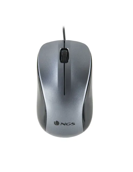 NGS CREW ratón Oficina Ambidextro USB tipo A Óptico 1200 DPI