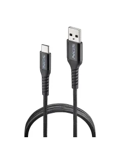 NGS KNOT-AC cable USB USB 2.0 1 m USB A USB C 0,48 Gbit s 100 W Negro