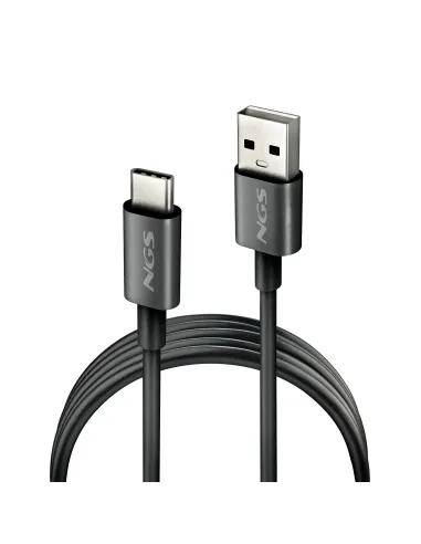 NGS ZYRO-AC cable USB USB 2.0 1 m USB A USB C 0,48 Gbit s Negro