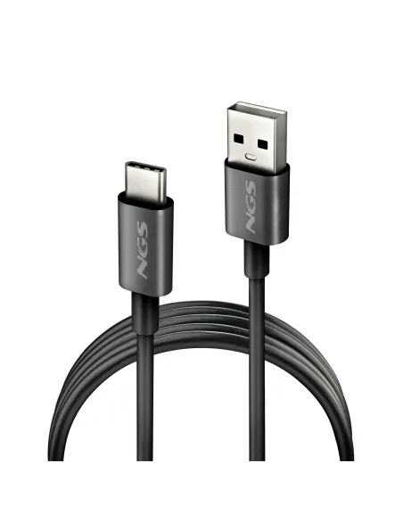 NGS ZYRO-AC cable USB USB 2.0 1 m USB A USB C 0,48 Gbit s Negro