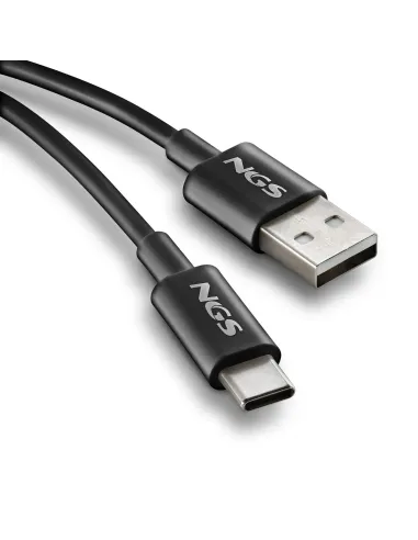 NGS ZYRO-AC cable USB USB 2.0 1 m USB A USB C 0,48 Gbit s Negro