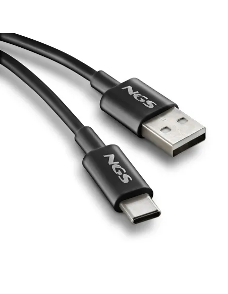 NGS ZYRO-AC cable USB USB 2.0 1 m USB A USB C 0,48 Gbit s Negro