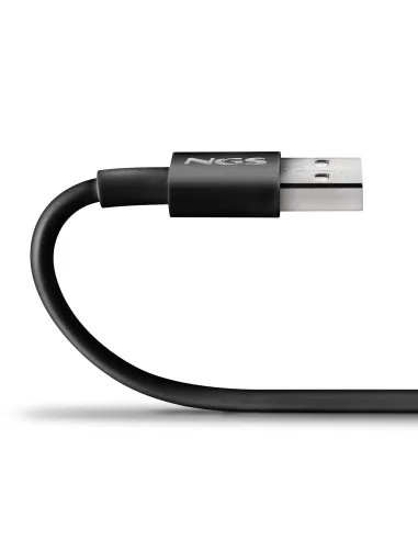 NGS ZYRO-AC cable USB USB 2.0 1 m USB A USB C 0,48 Gbit s Negro