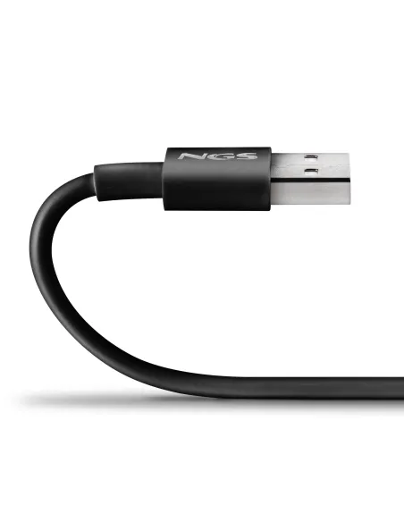 NGS ZYRO-AC cable USB USB 2.0 1 m USB A USB C 0,48 Gbit s Negro