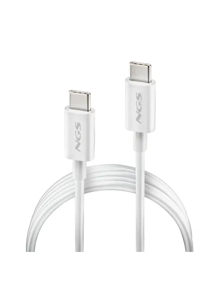 NGS ZYRO 60W-1 cable USB USB 2.0 1 m USB C 0,48 Gbit s Blanco