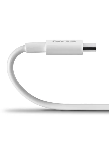 NGS ZYRO 60W-1 cable USB USB 2.0 1 m USB C 0,48 Gbit s Blanco