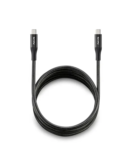 NGS KNOT 240W-2 cable USB 2 m USB C 40 Gbit s Negro