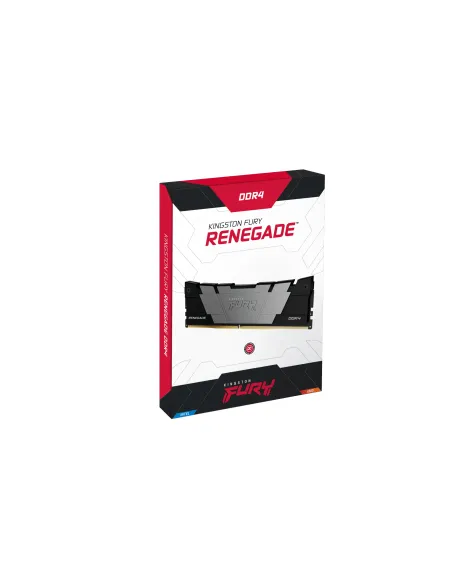 Kingston Technology FURY 16GB 4000MT s DDR4 CL19 DIMM 1Gx8 Renegade Black