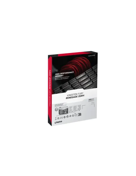 Kingston Technology FURY 16GB 4000MT s DDR4 CL19 DIMM 1Gx8 Renegade Black