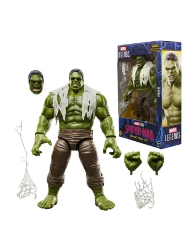 Figura hasbro marvel legends series spider - man brand new day -  hulk