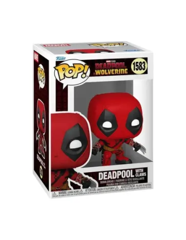 Funko pop marvel deadpool & wolverine deadpool w - claws